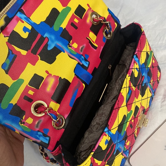 Colorful Blocks Purse - Picture 6 of 7